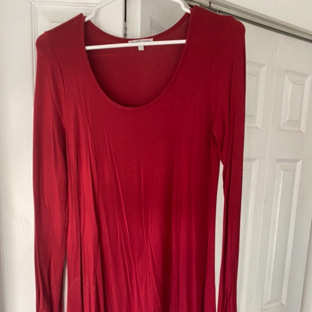 Charlotte Russe long sleeve t-shirt dress